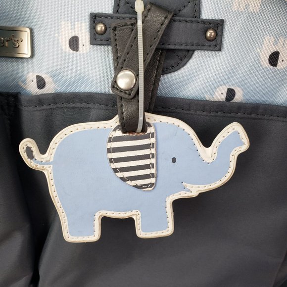 Carter's Baby Boy 9 Pocket Diaper Bag Set Blue NEW with Tags - Picture 6 of 6